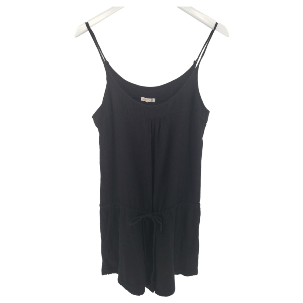 Sundry 100% Cotton Romper Size S Adjustable Straps Pockets